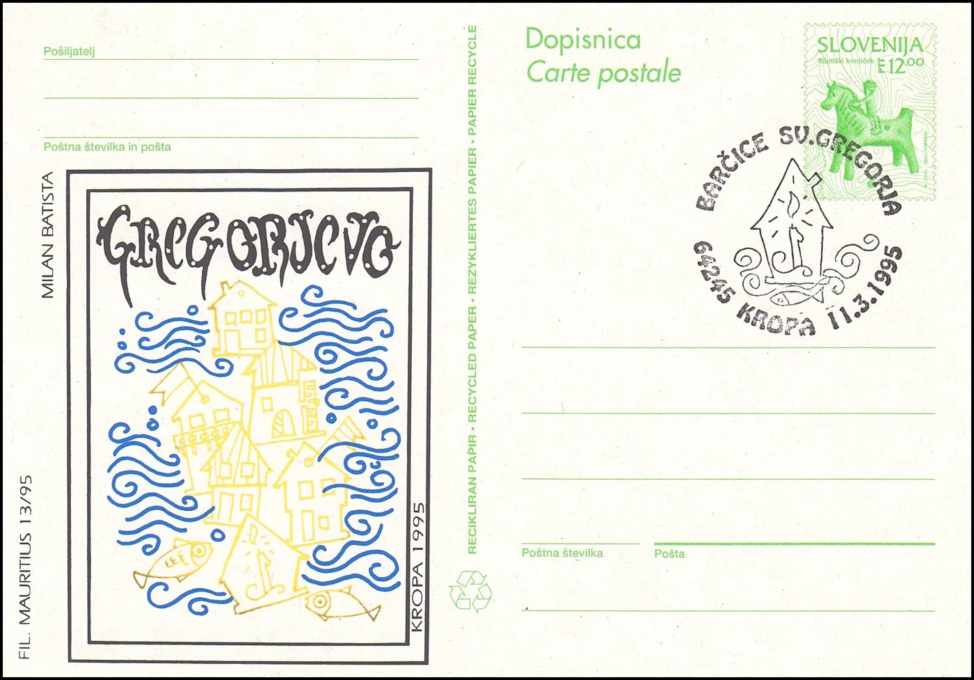 BARČICE SV. GREGORJA
